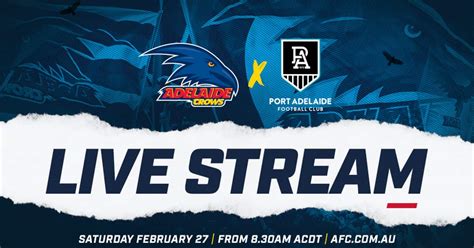 WATCH LIVE FROM 8.30AM ACDT: Crows v Power.